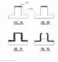 Fig. 06 - Method for making a 3D nanostructure having a nanosubstructure, and an insulating pyramid having a metallic tip, a pyramid having nano-apertures and horizontal and/or vertical nanowires obtainable by this method