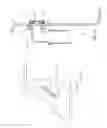 Fig. 02 - Adjustable overflow closure device with cable drain