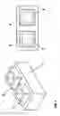 Fig. 02 - Self-locking block and complementary pieces for the raising of pillars and free-standing walls