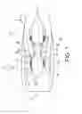 Fig. 02 - Aircraft turbofan comprising an intermediate ring with simplified downstream support