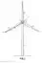 Fig. 02 - Wind turbine rotor blade with a cone angle and a method of manufacturing a wind turbine rotor blade with a cone angle