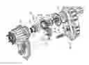 Fig. 01 - Motor driven transfer case with concentric actuation