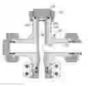 Fig. 01 - Manifold assembly with multiple articulating arm assemblies