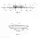 Fig. 08 - Linear LED illumination device with improved rotational hinge
