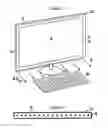 Fig. 03 - Computer display with bottom illumination to illuminate key-based input device