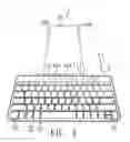 Fig. 05 - Electronic device with a foldable cover for covering a user operable device