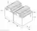 Fig. 01 - Method of fabricating fin-field effect transistors (finFETs) having different fin widths