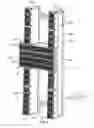 Fig. 07 - Cable connector grid frame for a cable backplane system