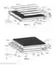 Fig. 09 - Cable connector grid frame for a cable backplane system