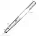 Fig. 01 - Electronic Cigarette with Dual Atomizer Cartridge Interface