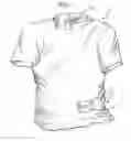 Fig. 02 - Apparel article with integral pre-worn design elements