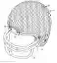 Fig. 01 - HELMET WITH EXTERNAL SCALES