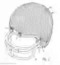 Fig. 02 - HELMET WITH EXTERNAL PROTECTIVE SCALES