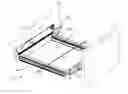 Fig. 01 - Customizable modular storage unit organizer apparatus, system and method of using same