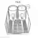 Fig. 09 - Product management display system with trackless pusher mechanism