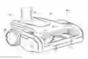 Fig. 01 - Vacuum cleaner suction nozzle with height adjustment and bleed valve