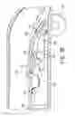 Fig. 10 - Vacuum cleaner suction nozzle with height adjustment and bleed valve