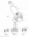 Fig. 02 - Device for forming an opening adapted to receive a cranial plug