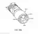 Fig. 44 - Endoscopic device with double-helical lumen design