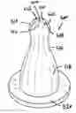 Fig. 01 - User controllable noncollapsible variable stream physiological dispenser in the form of a patterned nipple