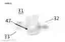 Fig. 10 - Medicament Delivery System Having a Selectable Delivery Spray Pattern and a Method of its Use