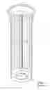 Fig. 02 - MANUFACTURING MOLDED PLEATED FILTER CARTRIDGE WITH NO HORIZONTAL EXTENDING LEDGES