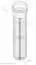 Fig. 01 - PLEATED FILTER WITH MOLDED END CAP