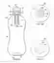 Fig. 09 - Squeezable beverage bottle and filter system