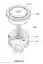 Fig. 33 - Sprinkler head nozzle assembly with adjustable arc, flow rate and stream angle