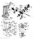 Fig. 02 - Arrangement for achieving a reciprocal motion in particular for a chain saw