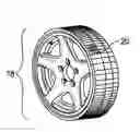 Fig. 01 - System and method for using a lightweight spare tire