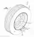 Fig. 01 - Self-inflating tire with inlet control valve