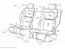 Fig. 01 - Rear seat modular cushion