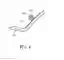 Fig. 05 - Method of mounting cable on headliner and headliner used therefor