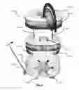 Fig. 04 - Mobile confectionary edifice or cart having telescoping upper storage for ease of mobility