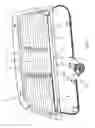 Fig. 03 - SLIDER WINDOW ASSEMBLY WITH CABLE GUIDES