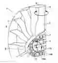 Fig. 01 - Fan having a variable setting by means of differential rotation of the fan disks
