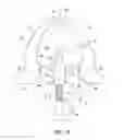 Fig. 02 - Self-centering mechanism, a clamping device for an electronic device and means for their integration