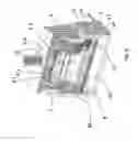 Fig. 09 - Motion transmitting device with epicyclic reduction gearing, epicyclic reduction gearing and manipulating arm
