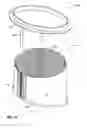 Fig. 06 - One-piece sloped ceiling baffle