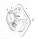 Fig. 08 - HVAC actuator with light indicator
