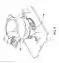 Fig. 10 - HVAC actuator with removable wire blocking tab