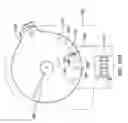 Fig. 14 - HVAC actuator with removable wire blocking tab