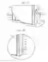 Fig. 25 - Thermal flow meter capable of measuring flow rates in forward flow and reverse flow directions