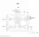 Fig. 02 - Vertical/horizontal probe system and calibration kit for the probe system