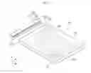 Fig. 45 - Light guide panel, backlight unit, and liquid crystal display
