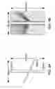 Fig. 06 - THIN FILM FILTER (TFF) EMBEDDED WAVEGUIDE WDM DEVICE EMPLOYING PARABOLA-SHAPED WAVEGUIDES