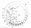 Fig. 01 - Control method for an analogue display fitted to a timepiece movement