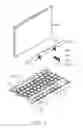 Fig. 02 - Keyboard for supporting electronic device