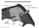 Fig. 01 - Portable power tool with trigger switch, trigger release and lock-on mechanism combination